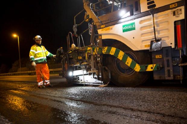 Highways England will be funding overnight works across the southeast of England in the next 12 months
