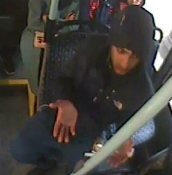 News Shopper: Image released of man sought following bus assault in Harrow