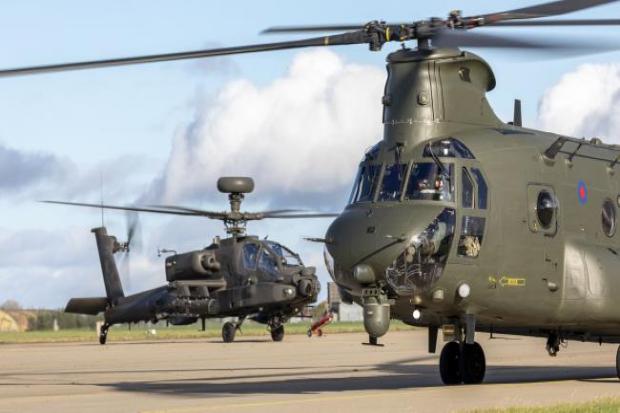 Why do military helicopters keep landing on Hampstead Heath?