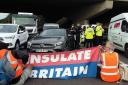 Insulate Britain blockaded slip roads leading onto the M25