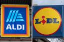 Aldi and Lidl store signs (PA/Canva)