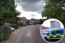 Otford Close stabbing: Road cordoned off while police investigate