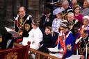 Prince Louis, who recently turned five, will take his seat after processing through the abbey, but will retire once the ceremony begins