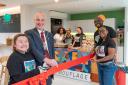 The Camouflage Café was opened by the mayor at the refurbished Moorings Sociable Club in Thamesmead