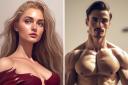 AI used to create 'perfect' man and woman as The Bulimia Group warns over 'unrealistic' body expectations on social media