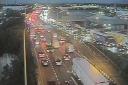 LIVE as all traffic STOPPED due to multi-vehicle crash near Dartford Crossing