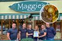 Maggie's Cafe in Lewisham wins local award.