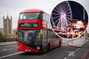 The timetable changes to London buses this weekend as Winter Wonderland opens