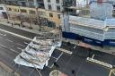 Creek Road Greenwich: Photos show scaffolding collapse