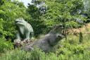 Crystal Palace Parks famous dinosaurs located in the park