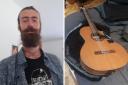 Jesse Geaney was reunited with his guitar thanks to social media