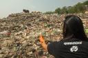Dove Plastic Waste at Semarang Landfill in Indonesia (Greenpeace)