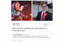 The singer and Bexley councillor went head to head on Twitter