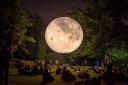 The moon itself is landing in Greenwich this weekend