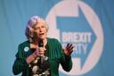 South west MEP candidate Ann Widdecombe at a recent Brexit Party rally. Picture PA