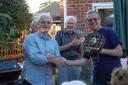 Malcolm Lowing (r) Awards Lion of the Year to Neil Walker