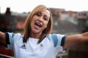 Gold medal winner Jessica Ennis appears with other Team GB Olympics stars and David Beckham in the video rendition of Queen's Don't Stop Me Now