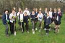 Children from Hook Lane gardening club