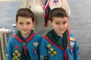 Jack (left) and Frankie with Sue Guckian, proud Beaver Scout Leader of 9th Penge & Beckenham North Beaver Scouts.