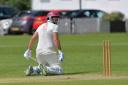 Blackheath batsman George Wells was run out. Pictures: Keith Gillard