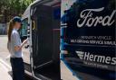Hermes is testing out driverless vans by Ford for the first time in the UK