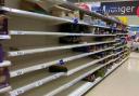 Empty shelves at some UK supermarkets have been blamed on 'disruptions to supply chain networks' and Brexit