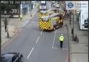 Firefighters free trapped elderly pedestrian injured in West Wickham lorry crash