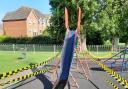 Swanscombe play area closed after vandals pour paint down slide and other items