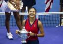Great Britain's Emma Raducanu poses with the trophy after winning the women's singles final on day twelve of the US Open at the USTA Billie Jean King National Tennis Center, Flushing Meadows- Corona Park, New York (photo: PA)
