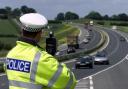 The Essex Mercedes driver was caught speeding on the M25 in Dartford