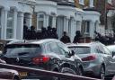 Armed police swooped a house in Foxberry Road, Brockley