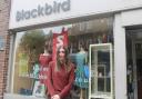 Tracey Parsons has closed her clothes shop Blackbird