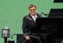 Elton John has spoken in a pre-recorded message at the Taylor Hawkins Tribute Concert at Wembley Stadium. Picture: PA
