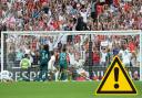 All the banned items and bag policy for England v USA at Wembley Stadium (Canva/PA)