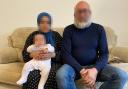 Yazid Oufar and his wife Mounira, pictured with their new-born daughter, say Bromley Council tried to kick them on the street in sub-zero temperatures with no money or ID