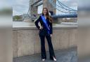 Franceska Murati is delighted to be a finalist in the Miss London competition