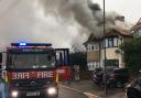 The fire occurred in Sidmouth Road, Welling