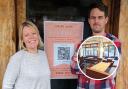 Couple celebrate the launch of brand-new business after announcing the closure of former restaurant in July.