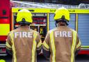 Person treated by paramedics after Dartford garage fire
