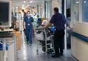 Stock image of a busy hospital - this is not Lewisham Hospital