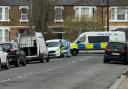 Forensics at the scene in Hither Green