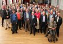 The Cray Valley Old Boys in their Old School Hall