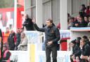 Daryl McMahon was delighted with Ebbsfleet's performance on Saturday. Pictures by Edmund Boyden.