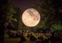 The moon itself is landing in Greenwich this weekend