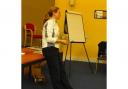 Harriet Murrell was training Volunteers on May 7at the Community House in Bromley.