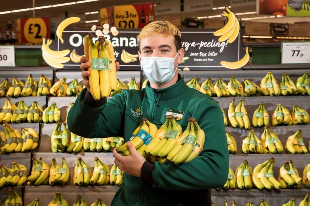 News Shopper: Morrisons has become the first UK supermarket to remove all plastic packaging from bananas in UK stores. (Morrisons)