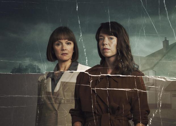News Shopper: ANNA MAXWELL MARTIN as Theresa and RACHAEL STIRLING as Helen in Hollington Drive. Credit: ITV