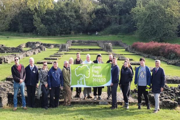 Lesnes Abbey Woods is a Green Flag park!