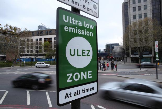 News Shopper: The Ultra Low Emission Zone. Credit: PA