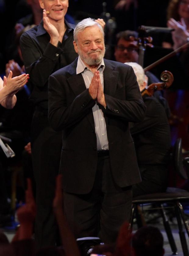 News Shopper: Stephen Sondheim taking an applause during the finale of BBC Proms in 2010. Credit: PA